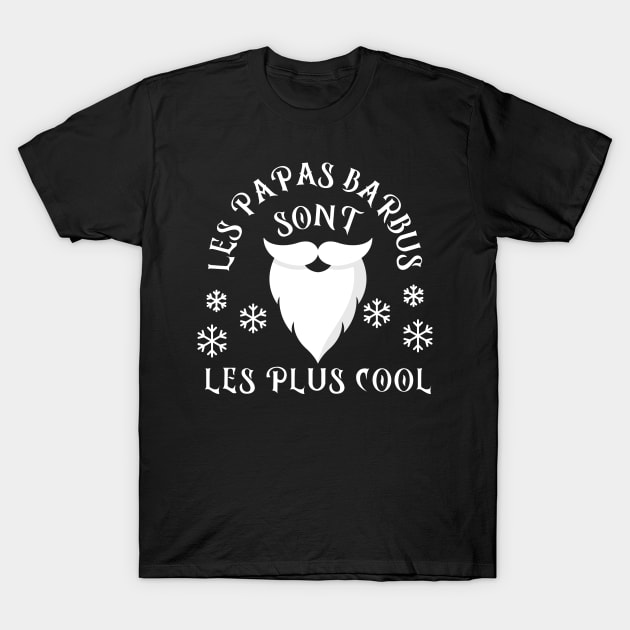 Papa barbu barbe mari cool cadeau T-Shirt by click2print